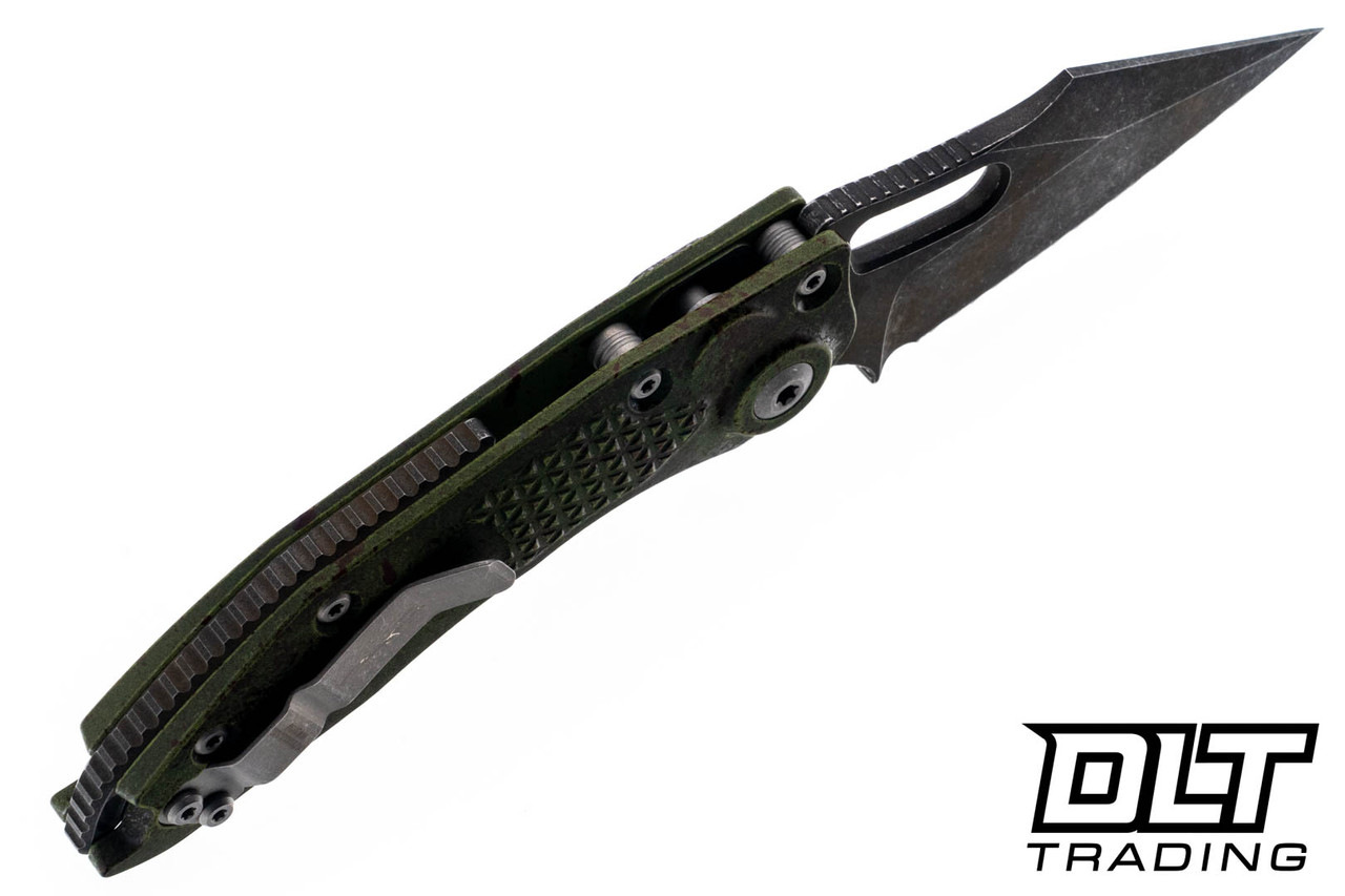 Microtech 169-3OBS Stitch A S/E - Outbreak Handle - Outbreak Blade