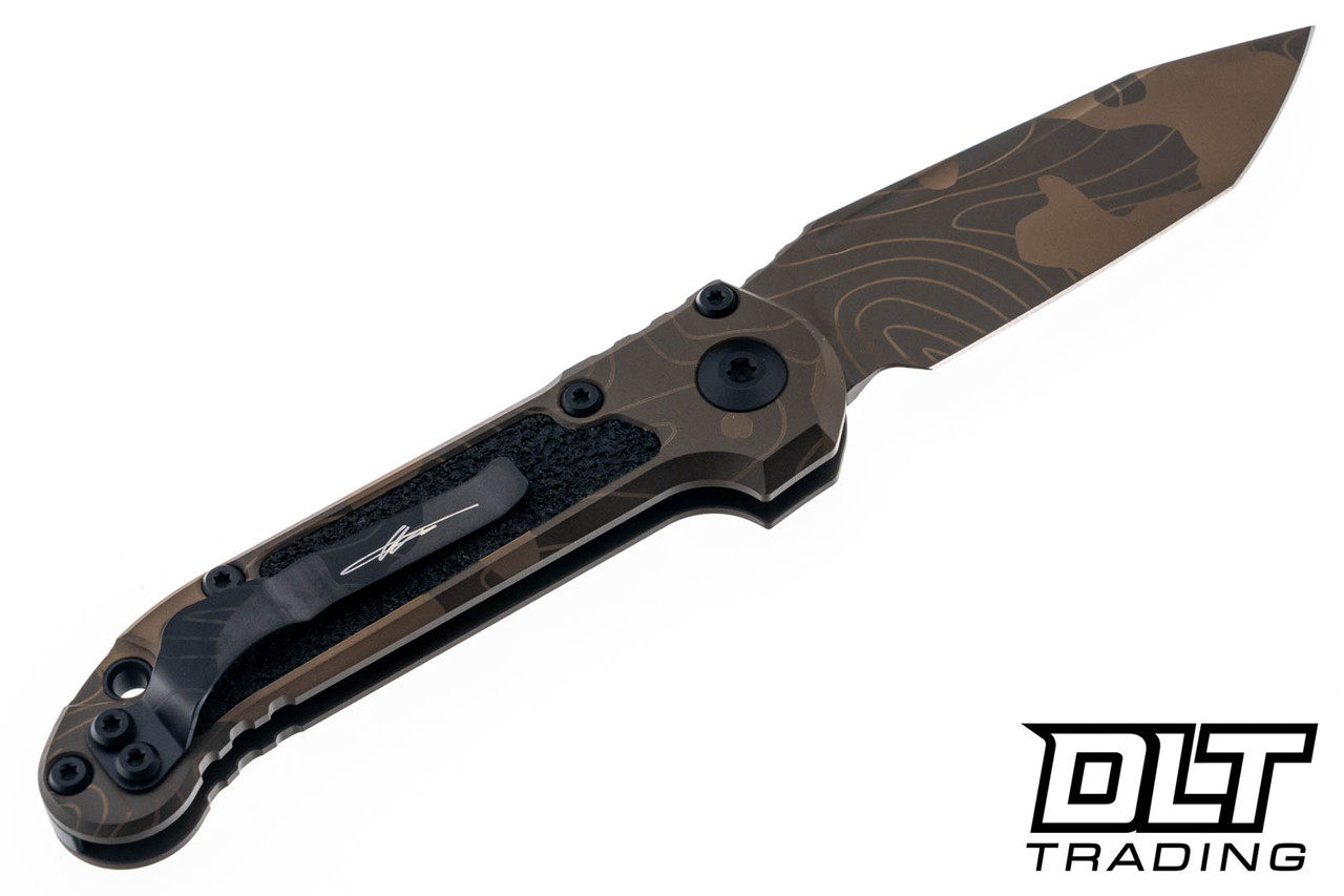 Microtech 1136-1TPBNCS-Z4 LUDT Gen III T/E - Badland Camo Cerakote