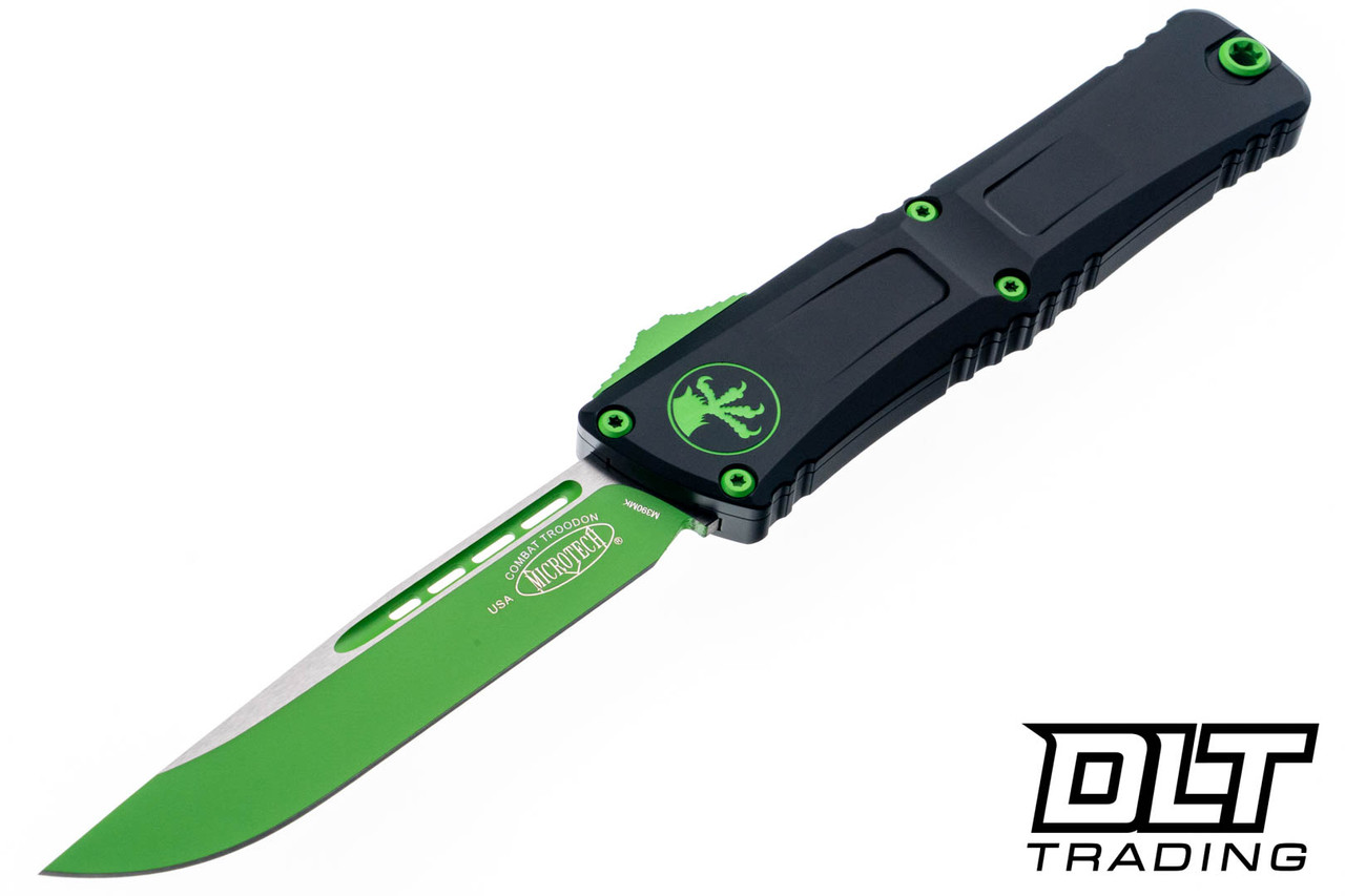 1/6DID・DAMTOYSパットン将軍エングローブ入コルトSAA&M27 Microtech 1143-1GMSK Combat Troodon Gen III D/E - Black Handle