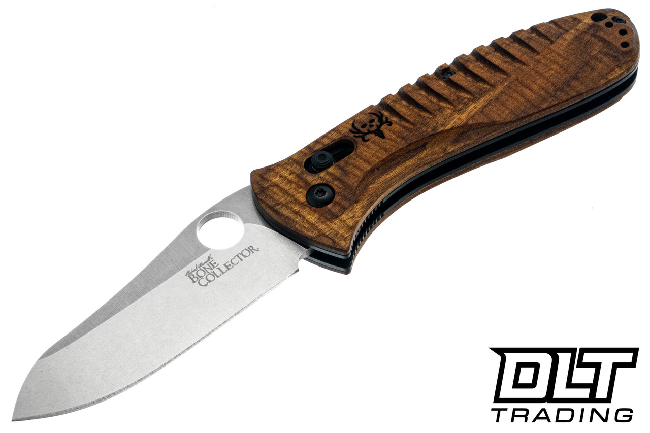 Benchmade Bone Collector 15020-2 Axis - Walnut Wood Rib Cage