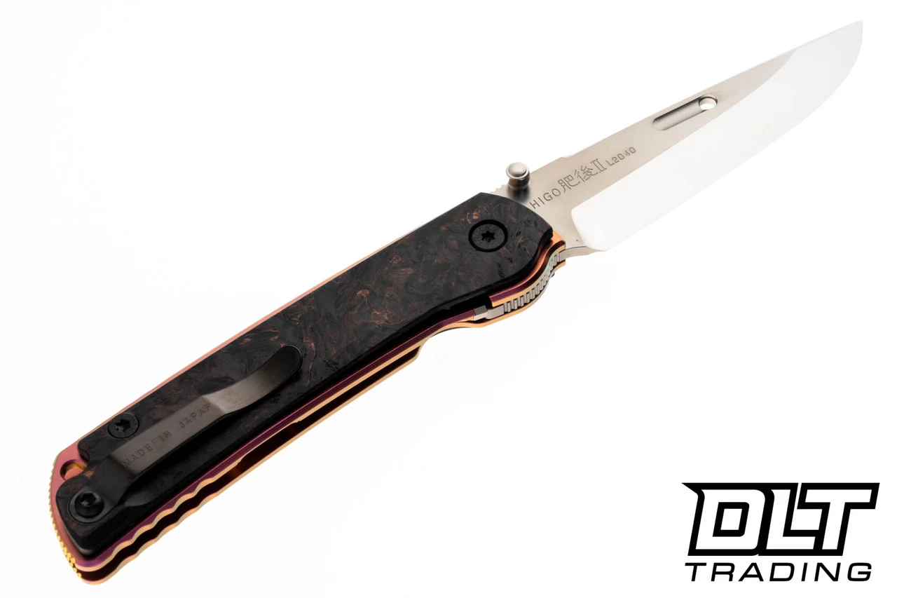Higo II X-FCF - Dark Matter Copper - ZDP-189 Clad by VG-10 Blade