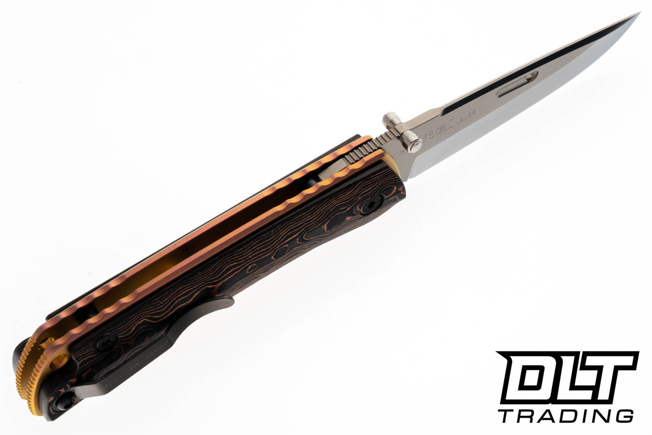 Higo II X-FCF - Camo Copper - ZDP-189 Clad by VG-10 Blade - DLT
