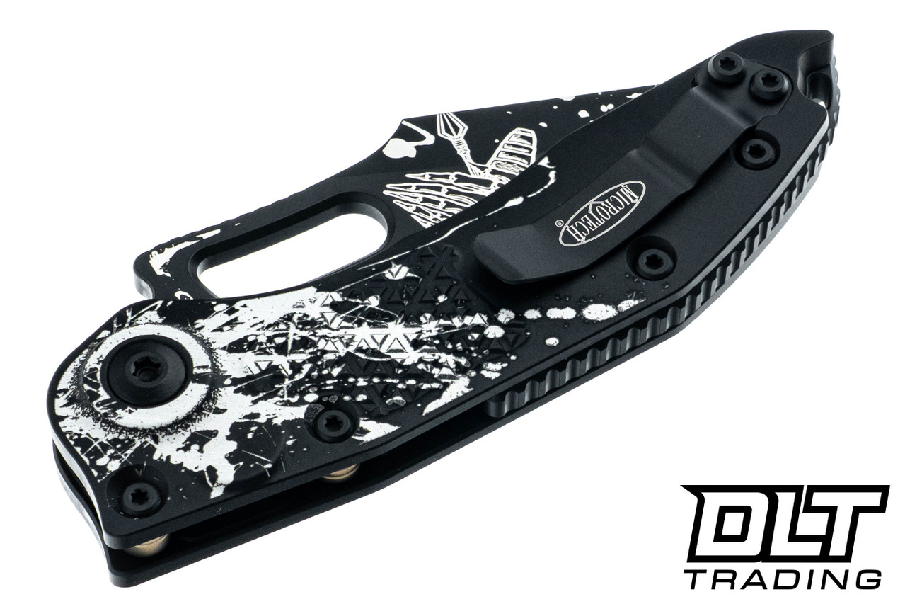 Microtech 169-3BYRND Stitch S/E - Black Battle Ready Handle