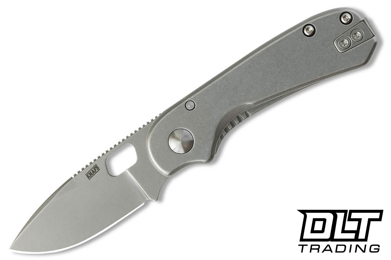 KNAFS Lander 5 - Gray Stonewash - 8Cr14MoV Blade - DLT Trading