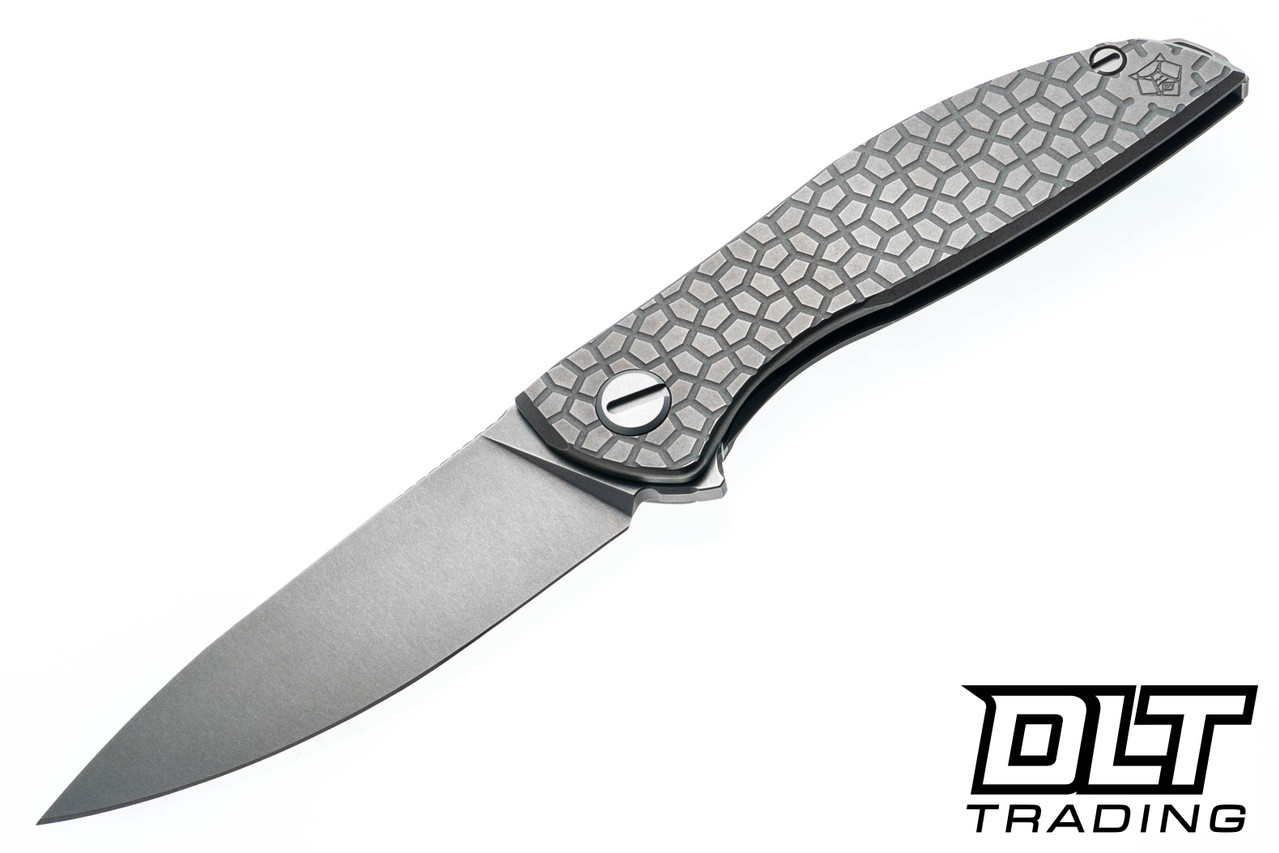 Shirogorov Neon - DLT Edition - Mishka Textured Titanium Handle