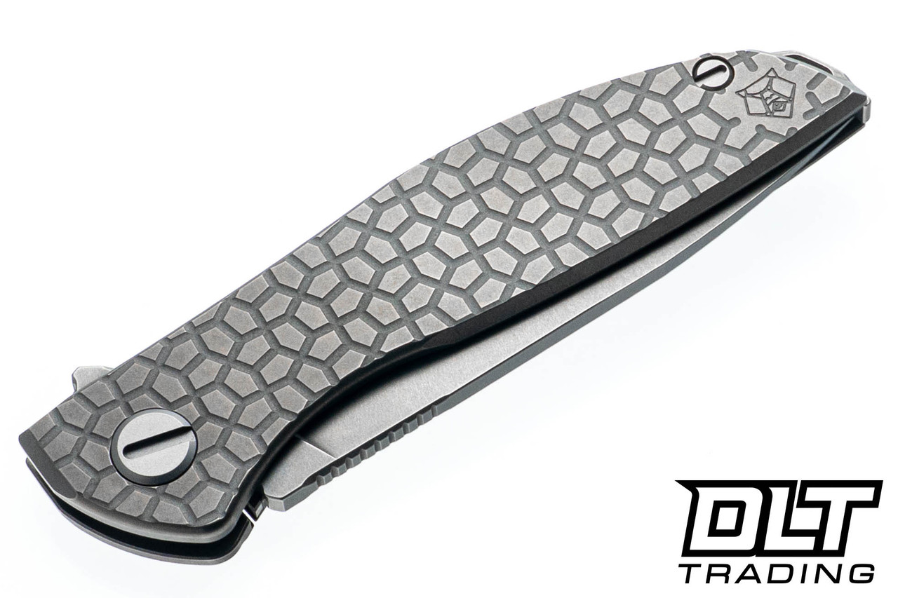 Shirogorov Neon - DLT Edition - Mishka Textured Titanium Handle