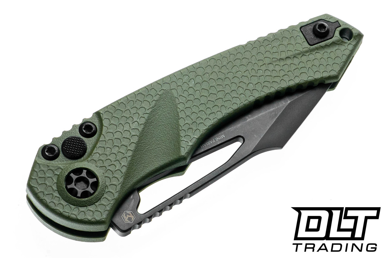 Heretic Mini Pariah Manual - MagnaCut DLC Tanto - OD Green Polymer