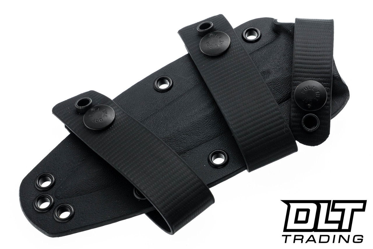 RMJ Tactical Raider Dagger - Dirty Olive G-10 - Tungsten Cerakote