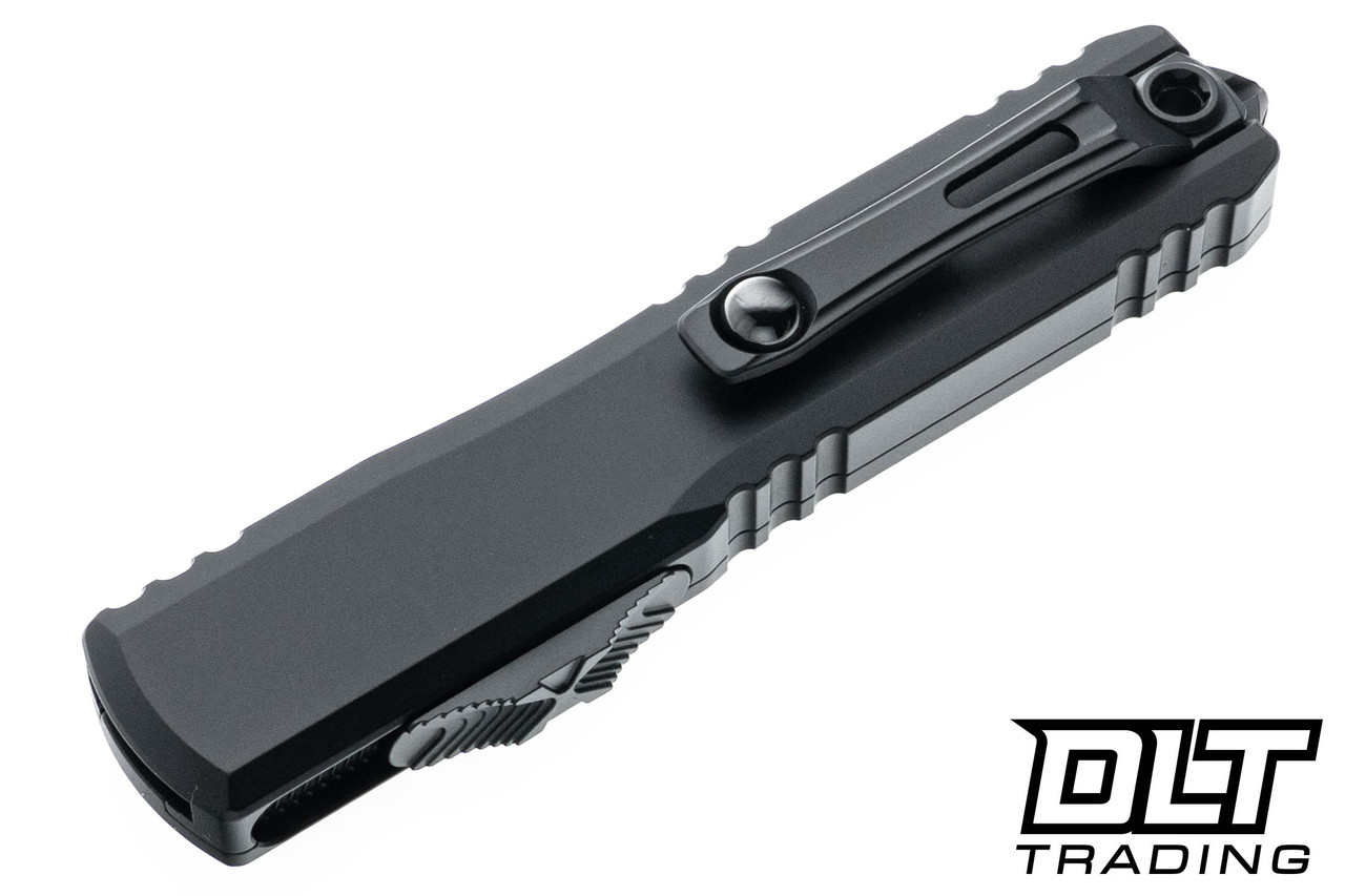 Microtech Ultratech Gen IV 11234-3T - Black Tanto Serrated