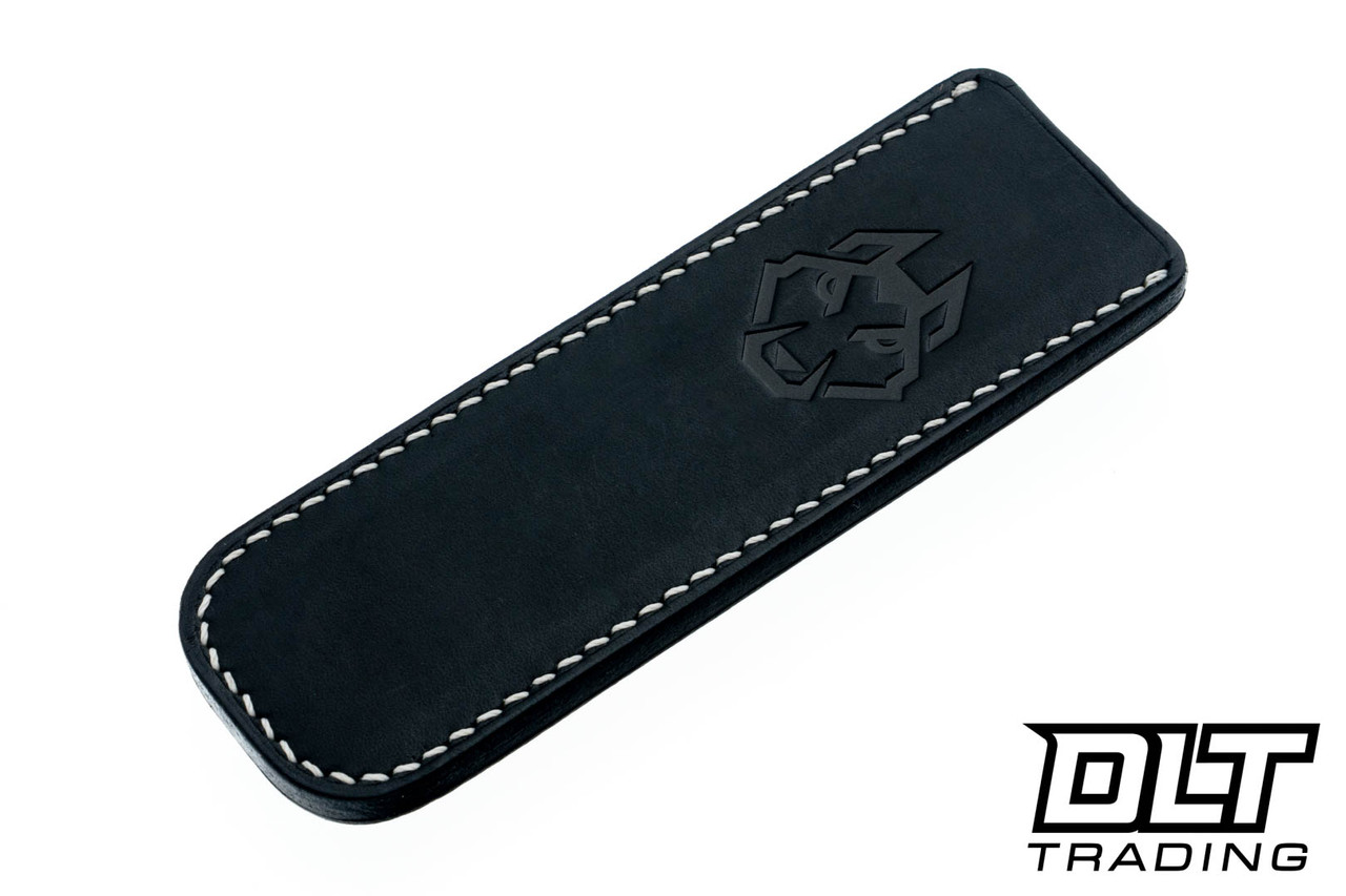 Jack Wolf Backwoods FIXedc - Dark Blast Ti Bolster - Abalone
