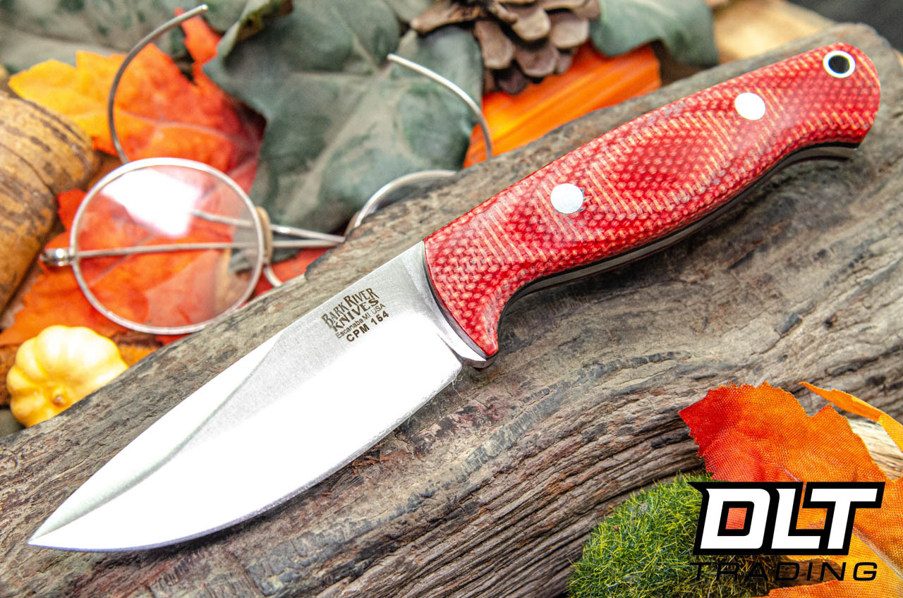 Bark River North Country EDC CPM-154 Firedog Canvas Micarta