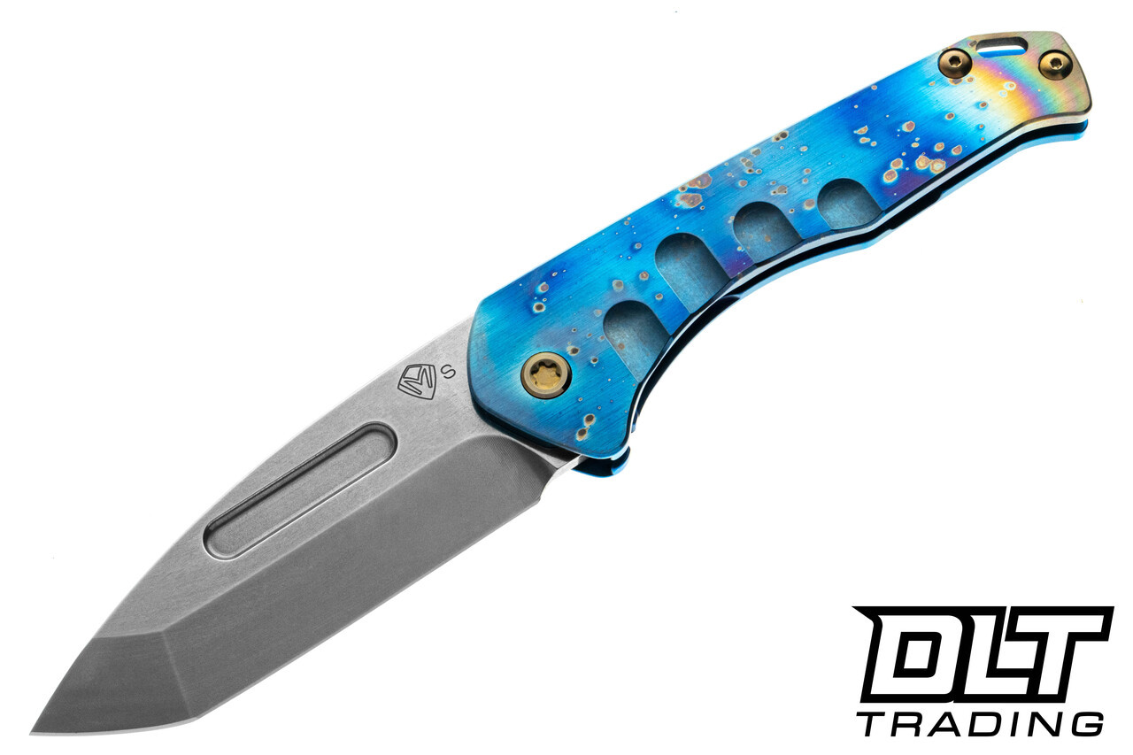 Medford Praetorian Slim - Tanto Tumbled S45VN - Brushed Flamed