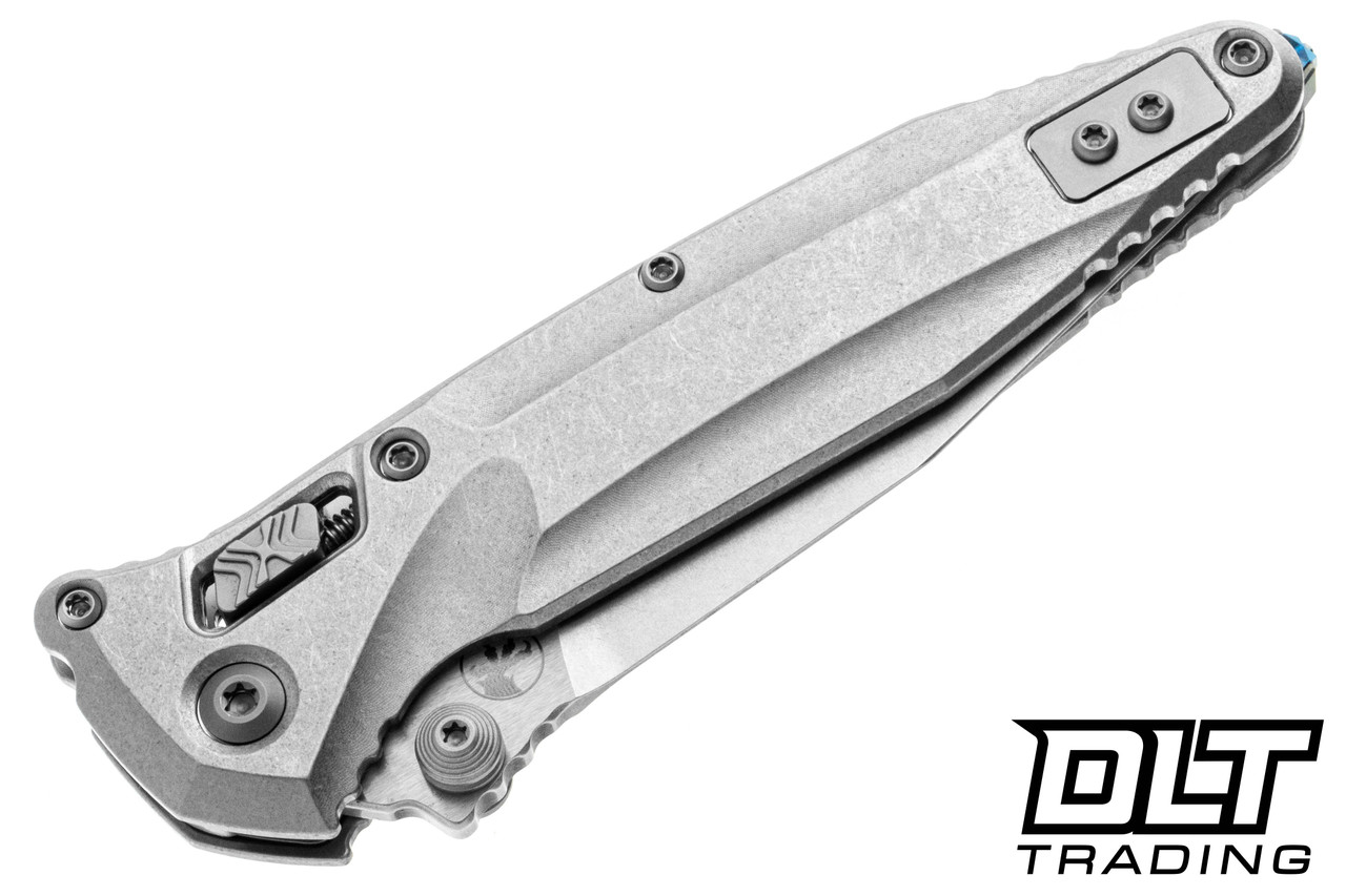 Microtech 159RL-10SMS1 SOCOM Delta Ram-Lok - Stonewash Titanium