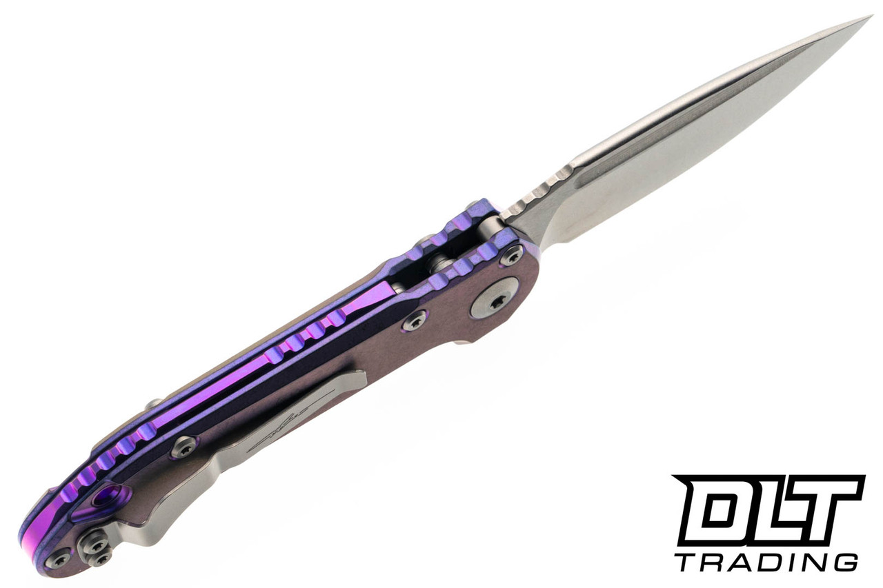 Microtech 1135-10MS9 LUDT Gen III - Purple Haze Titanium