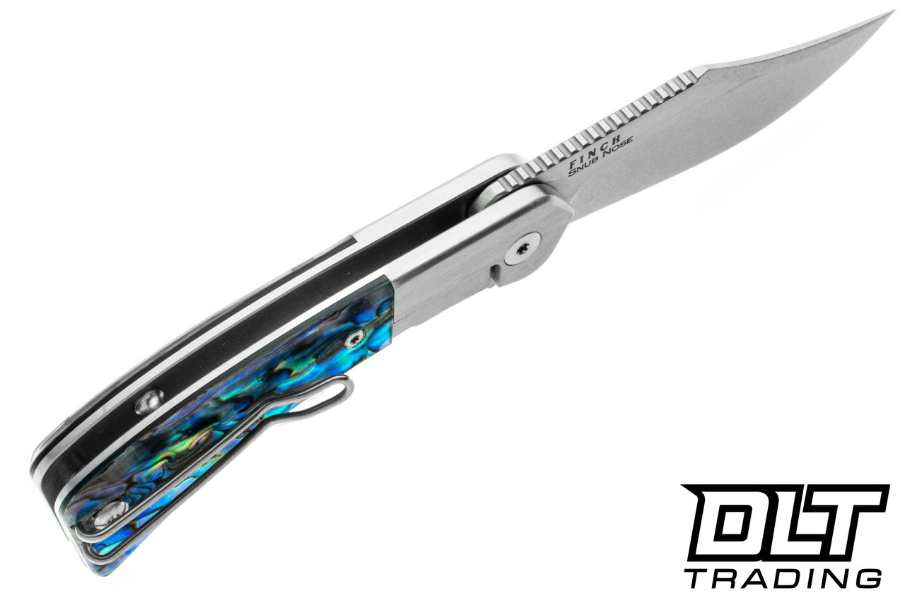 Finch Snub Nose 154CM - Abalone - DLT Trading