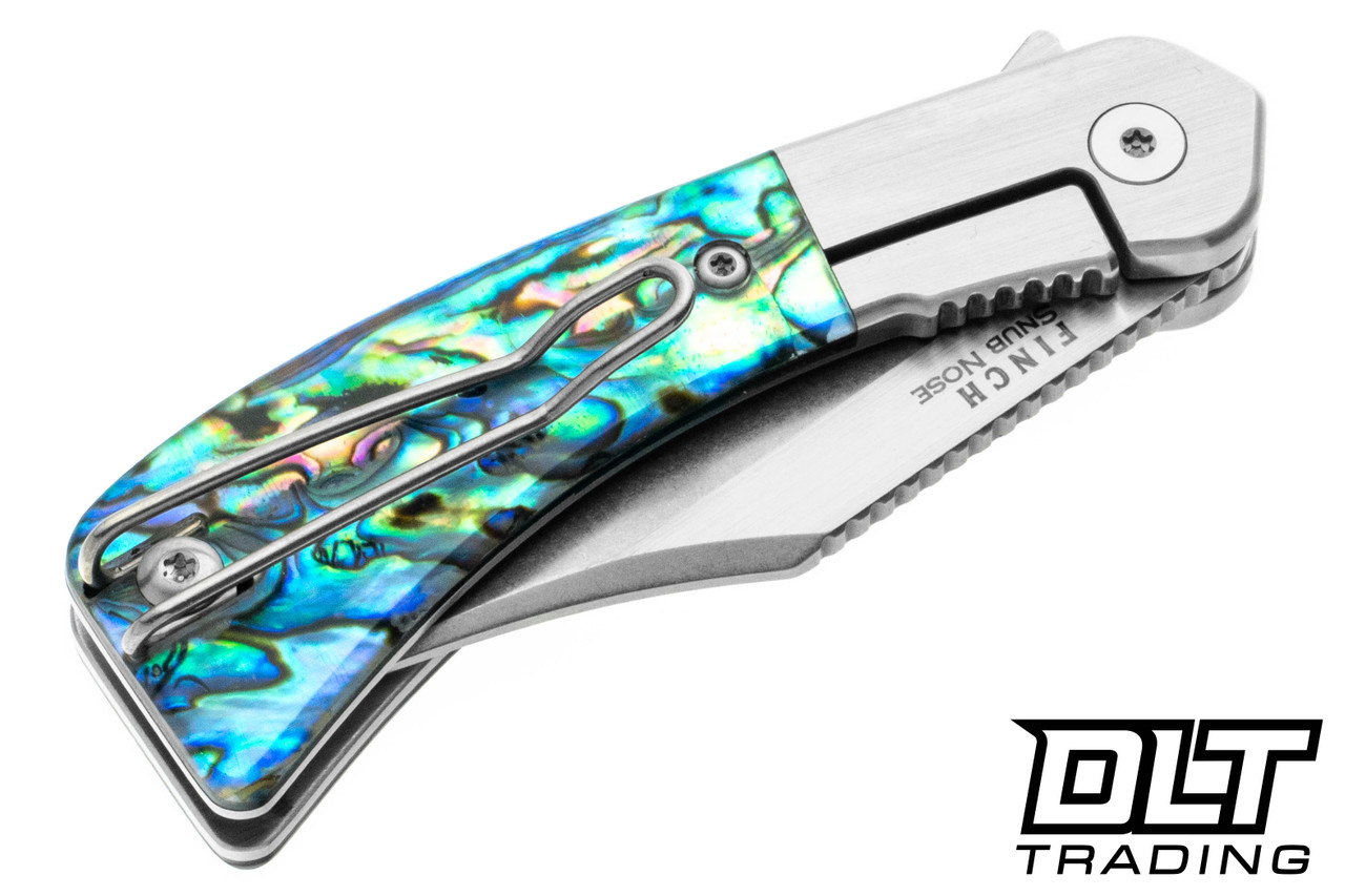 Finch Snub Nose 154CM - Abalone - DLT Trading