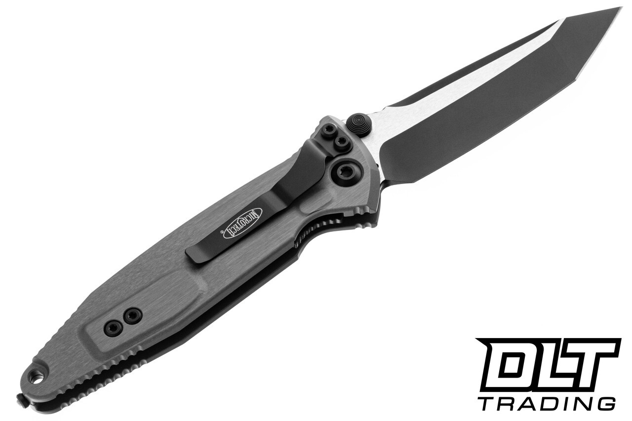 Microtech 161-1NC Socom Elite T/E - Natural Clear Handle - Black