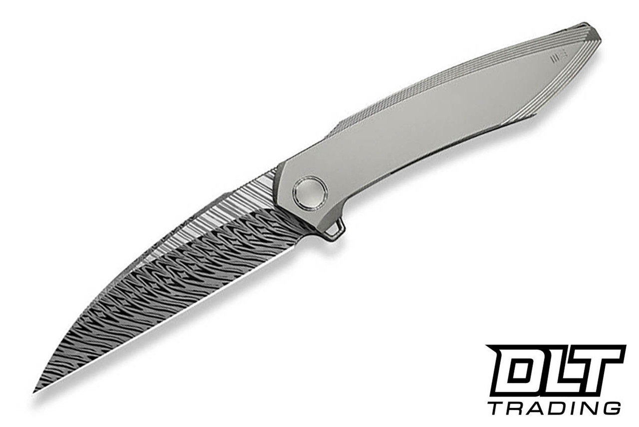 WE Knife Company Fluxor Flipper 23071-DS1 - Polished Bead Blasted