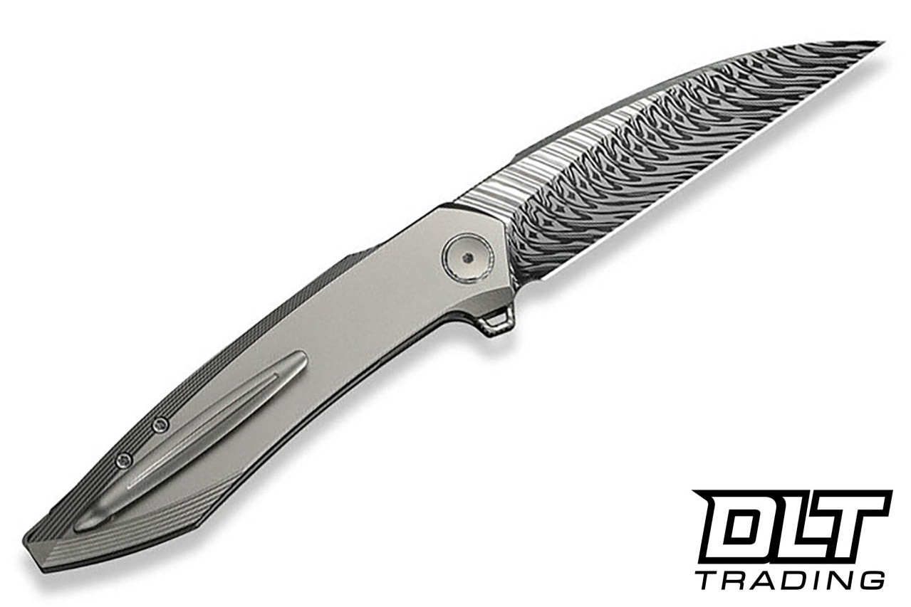 WE Knife Company Fluxor Flipper 23071-DS1 - Polished Bead Blasted