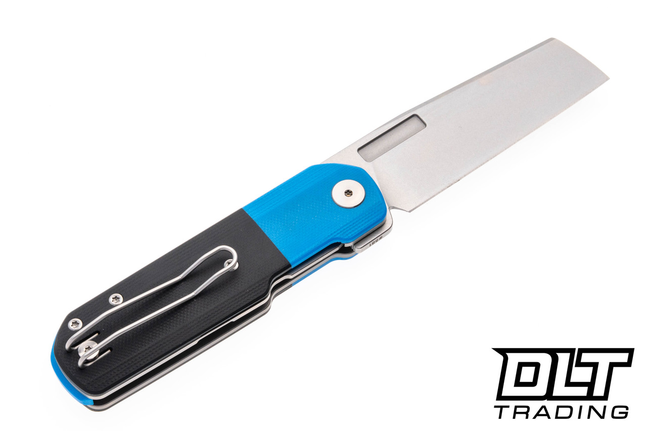 Vero Engineering Avid 2 - Blue & Black G-10 - Stonewash S45VN