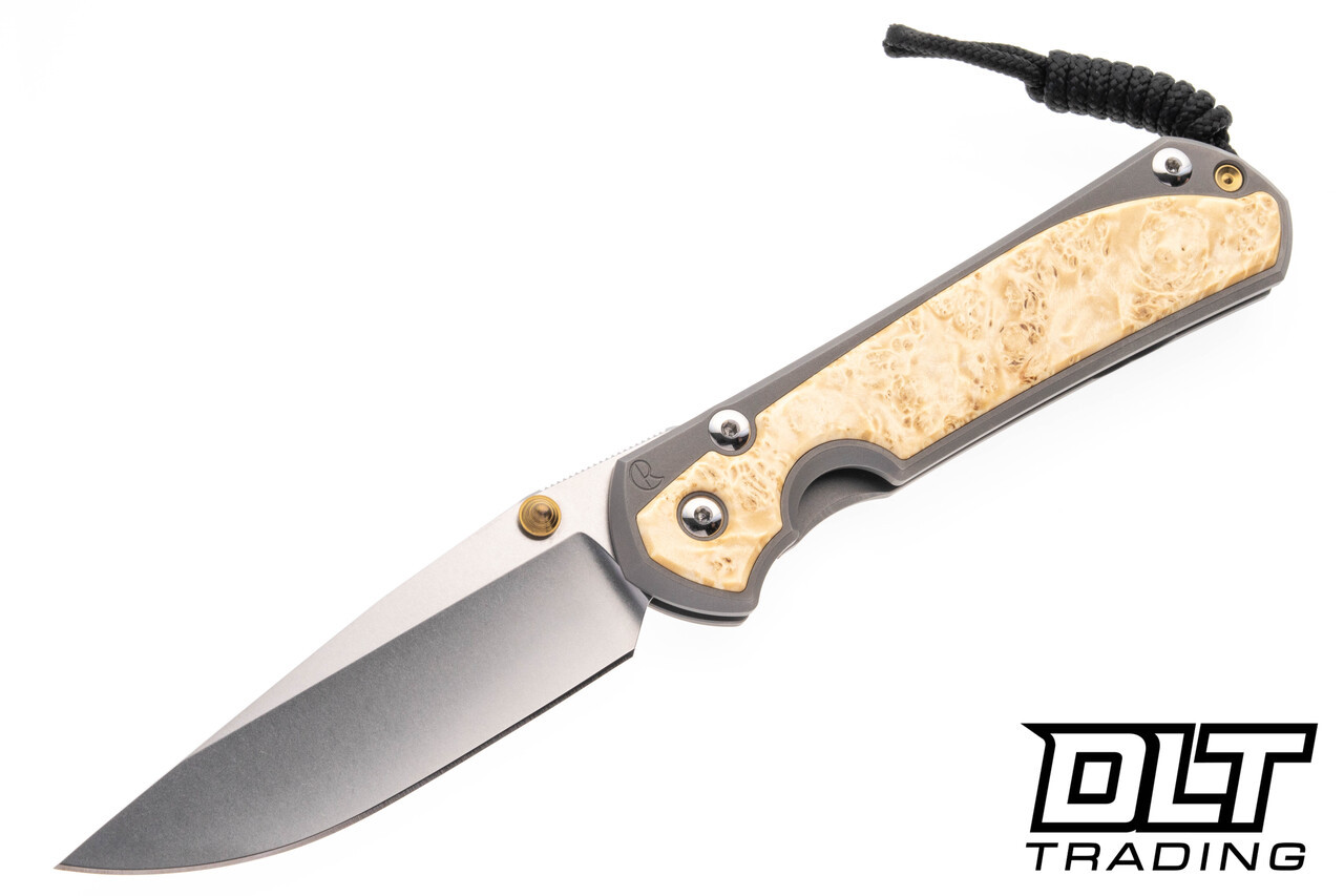 Chris Reeve Large Sebenza 31 - Box Elder Inlay - #103 - DLT Trading