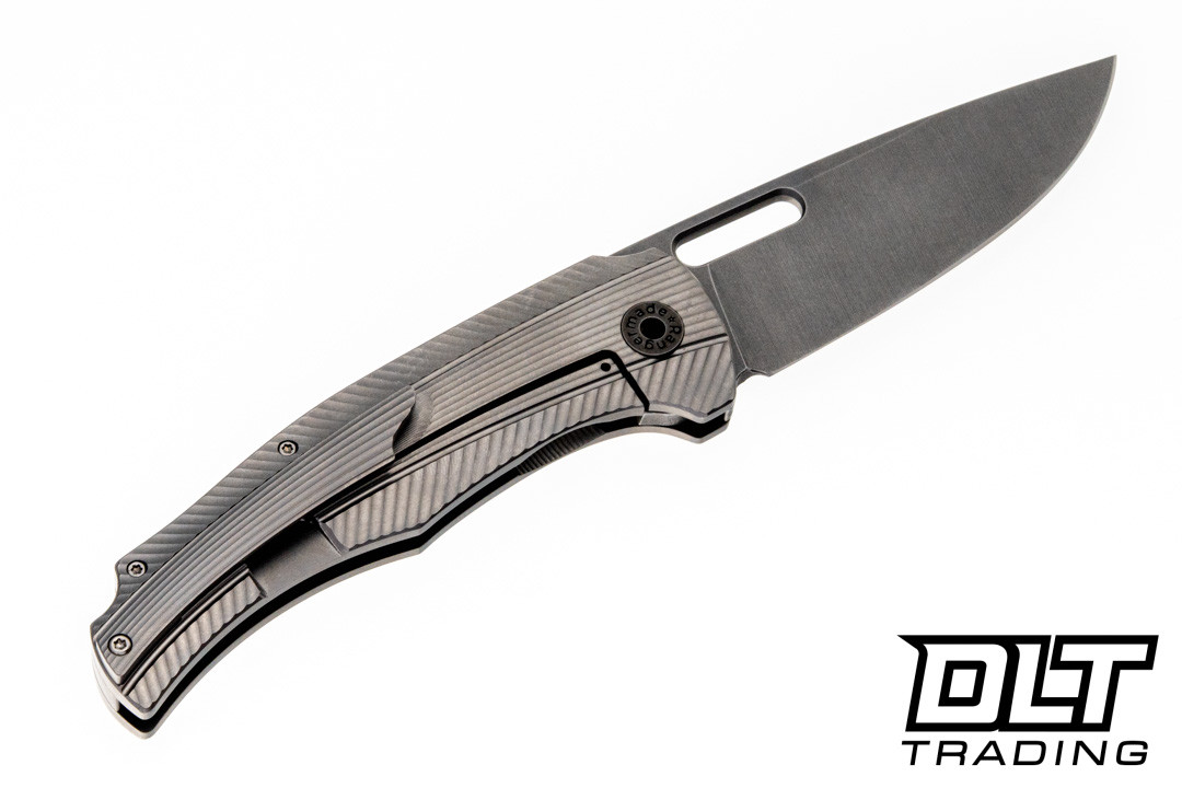 Rangermade Knife & Tool OBJ-1 - Titanium - Drop Point MagnaCut