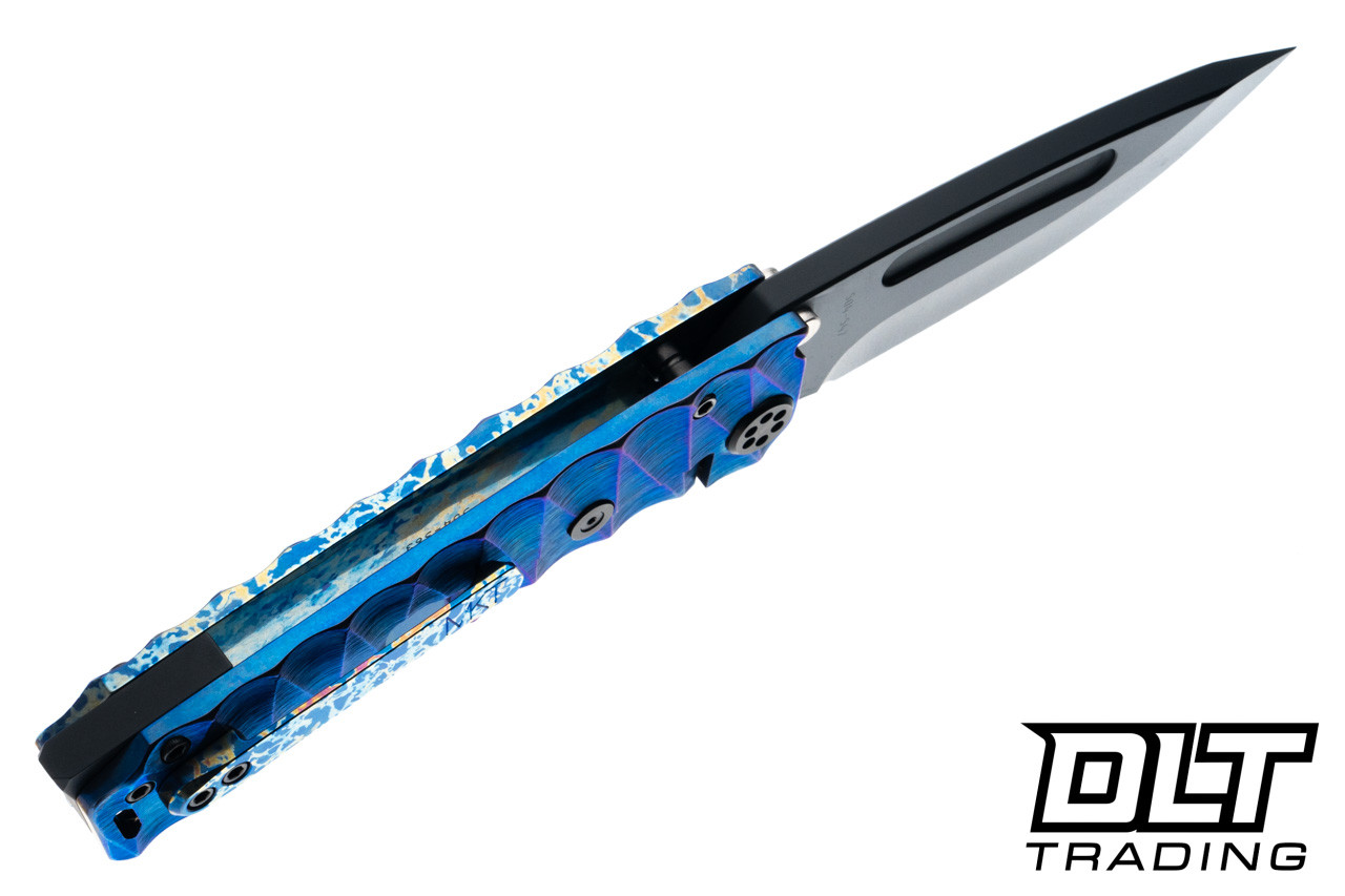 Medford Marauder Drop Point - DLC MagnaCut - Blue with Flm