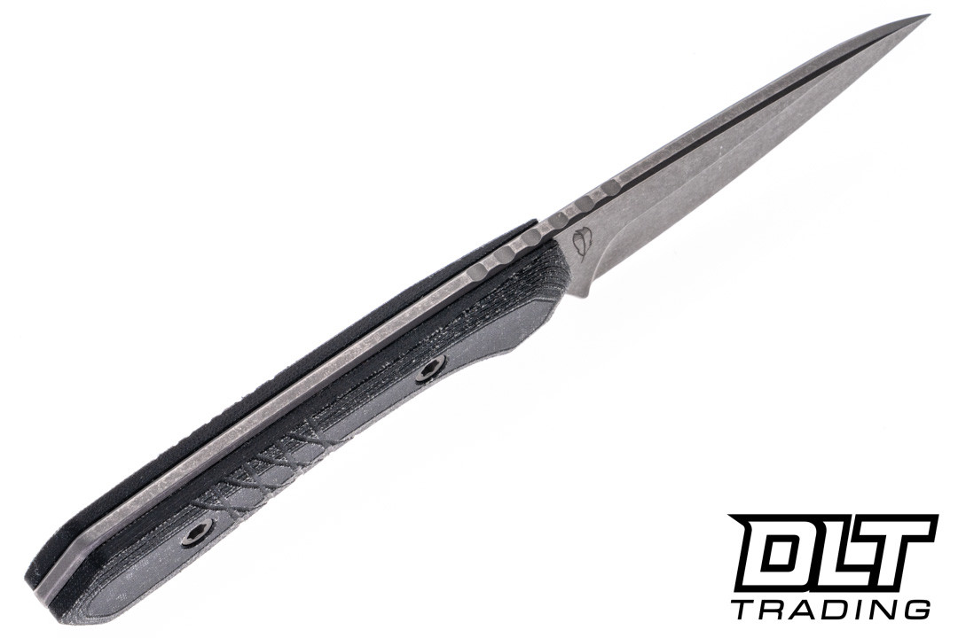 Lynch Blades Sparrow Seven - X Black Canvas Micarta - Service