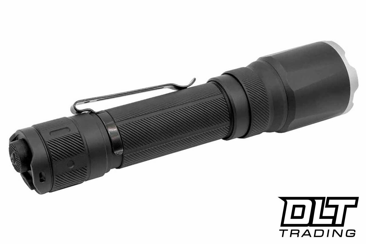 Fenix TK21R Rechargeable Tactical Flashlight - Black Matte - DLT