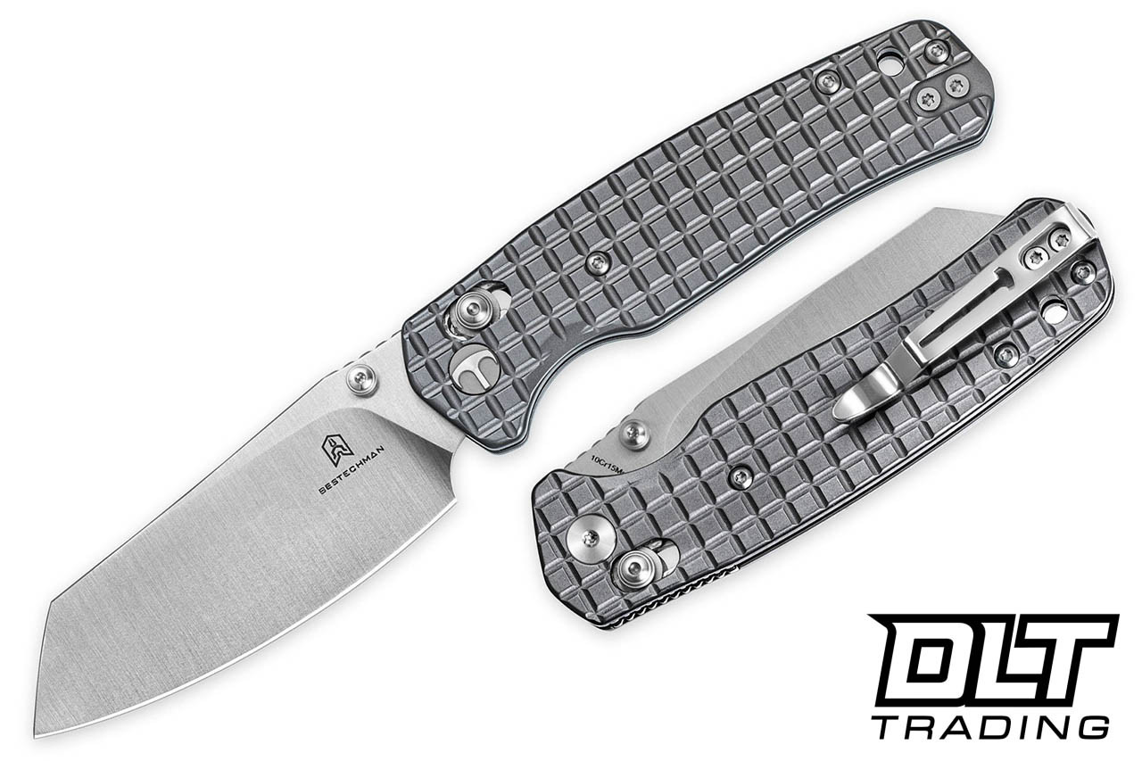 Bestechman Cicada's Wing B-Lock - Gray PVD Frag Stainless Steel