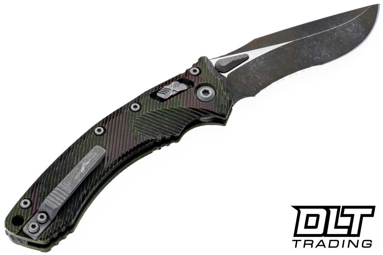 Microtech 137RL-2FLOBS Amphibian Ram-Lok - Outbreak Handle