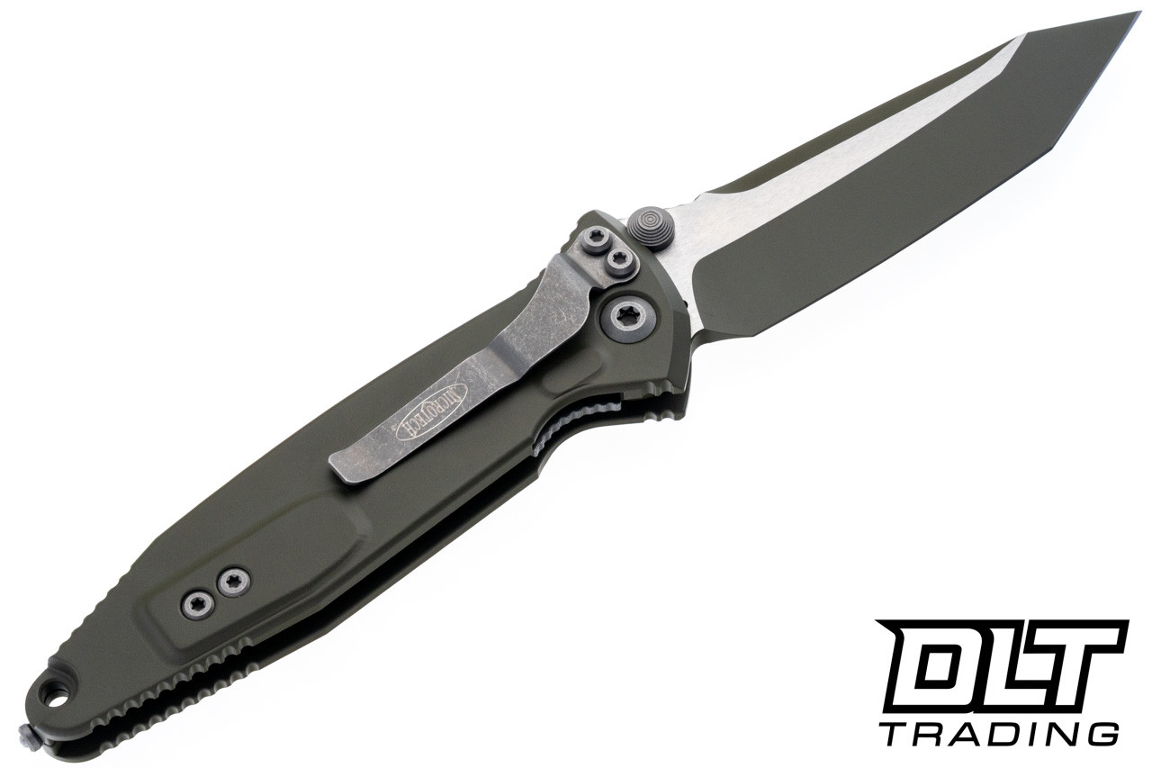 Microtech 161-1MG-C21Z13 SOCOM Elite T/E - Green Moss Cerakote