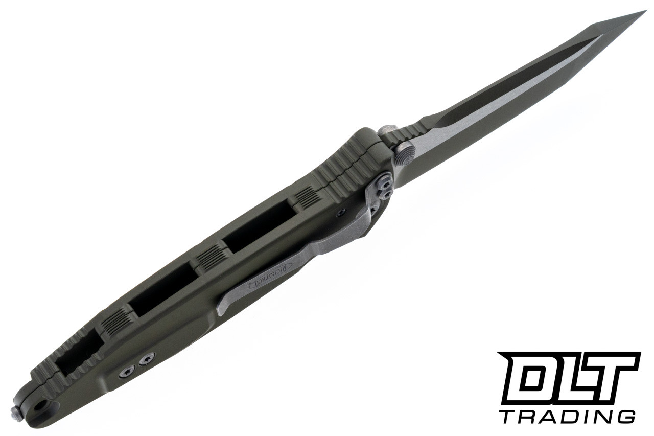 Microtech 161-1MG-C21Z13 SOCOM Elite T/E - Green Moss Cerakote