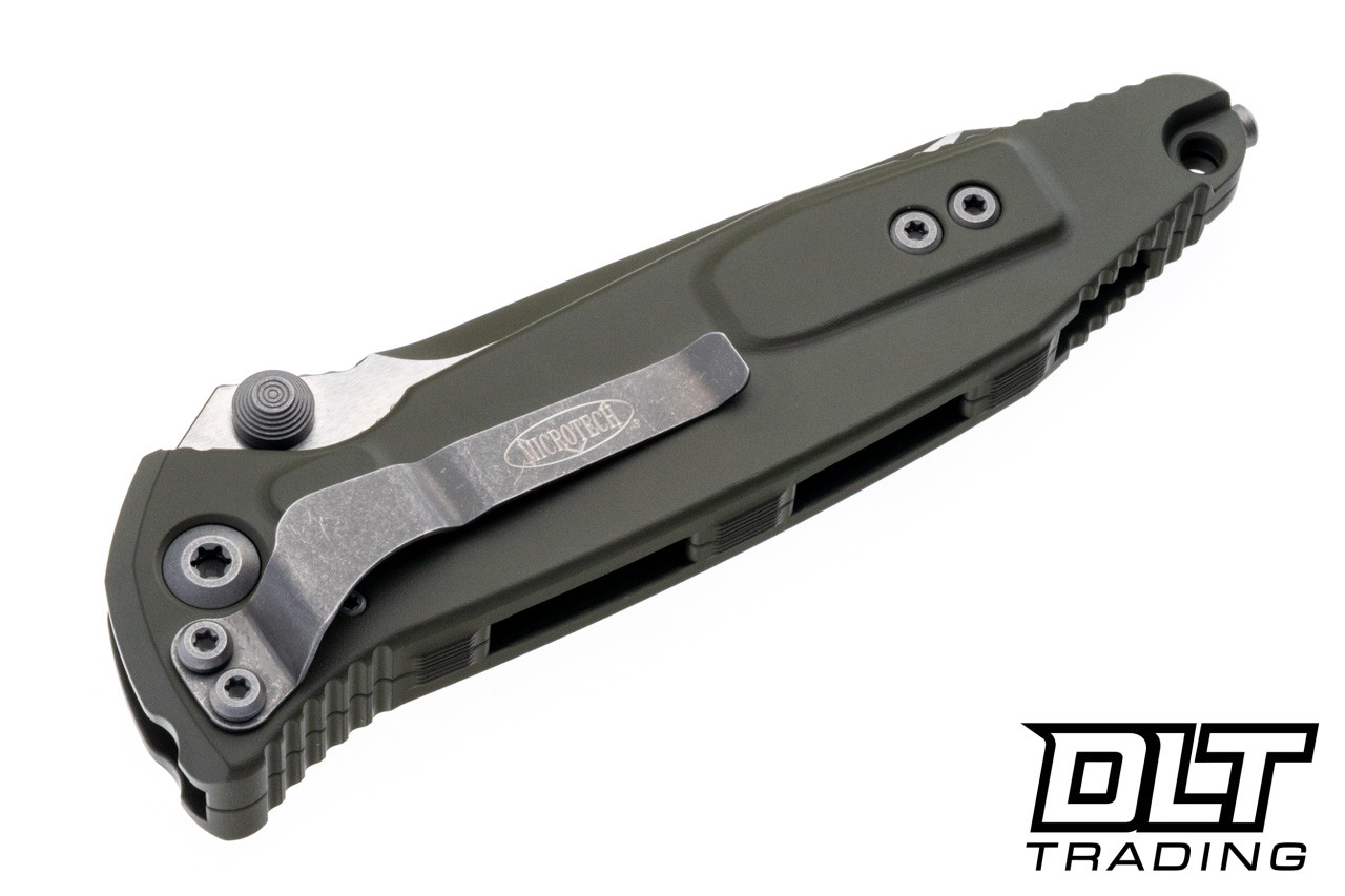 Microtech 161-1MG-C21Z13 SOCOM Elite T/E - Green Moss Cerakote