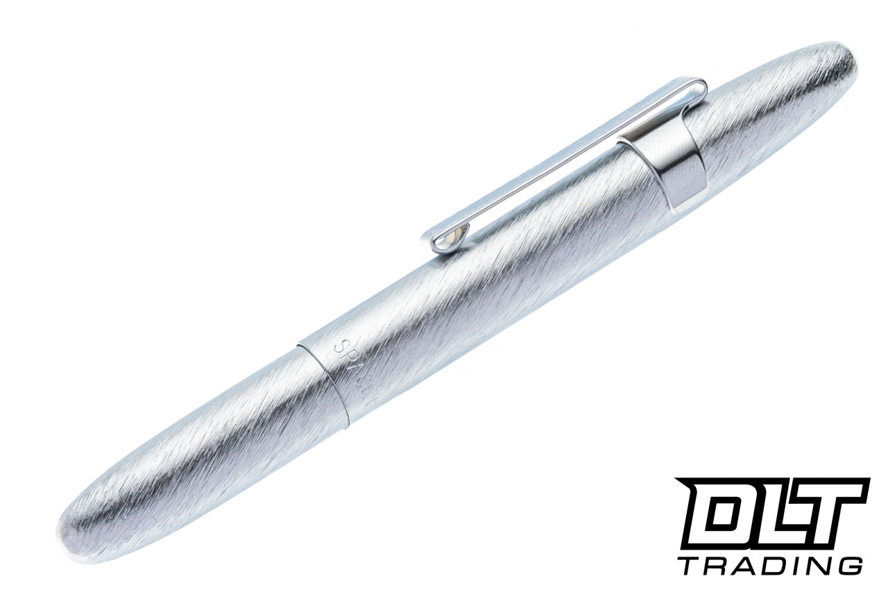 Fisher Space Pen Bullet Pen - Brushed Chrome with Clip - DLT Trading