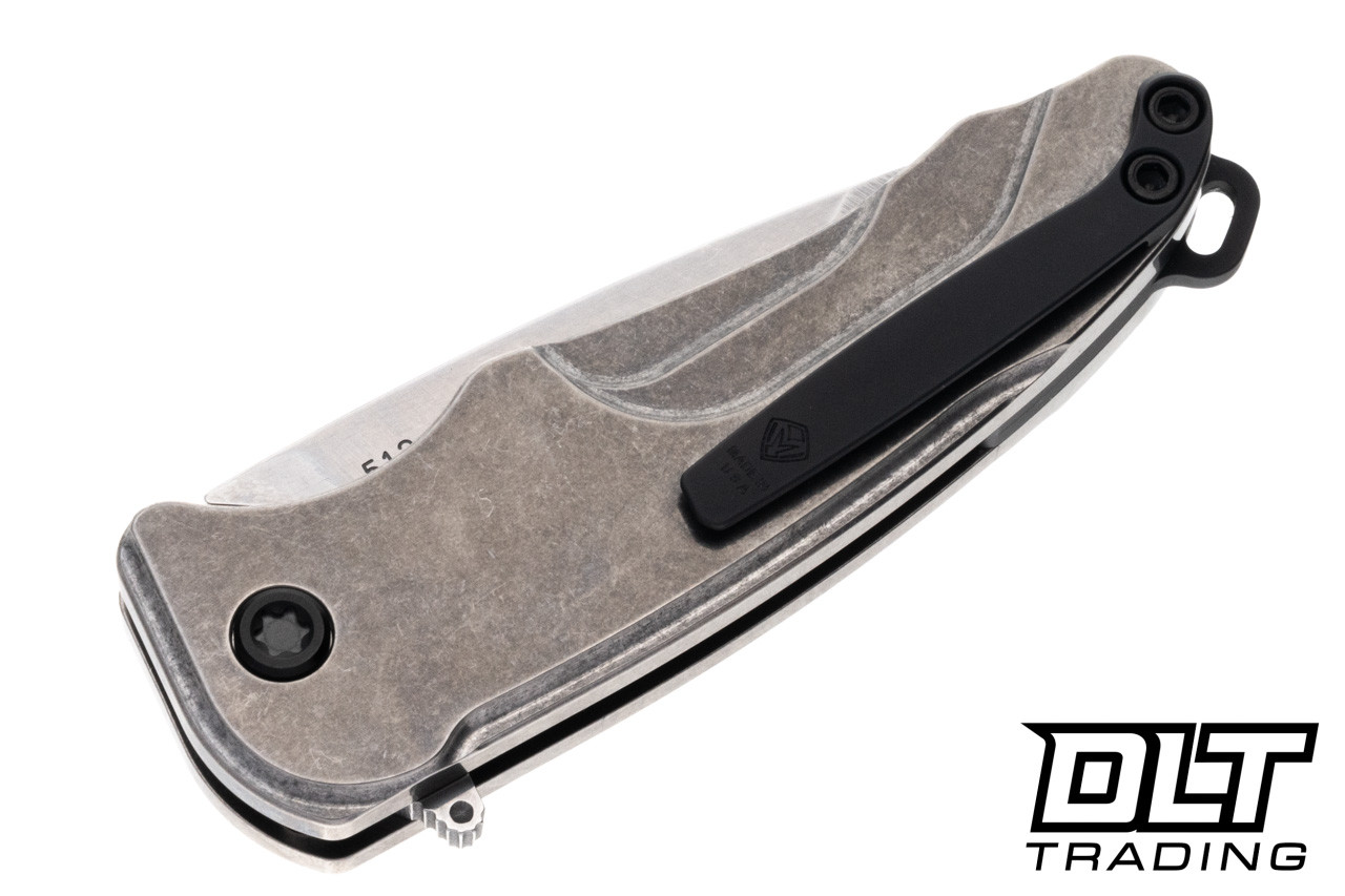 Medford Smooth Criminal Ti - Tumbled S35VN - Tumbled Titanium