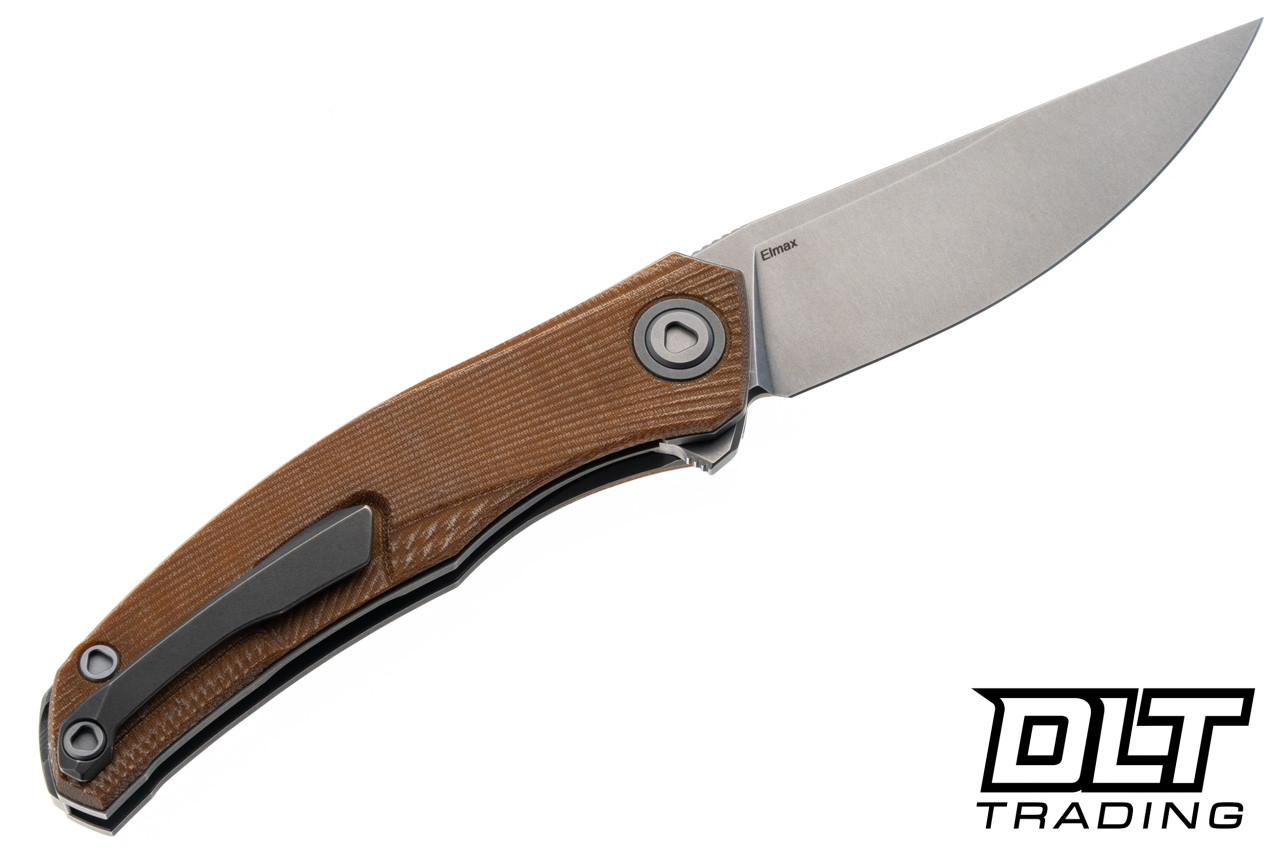 【Shiro】 Shirogorov Q95 Ursus MRBS - Stonewashed Elmax Blade - Light Brown