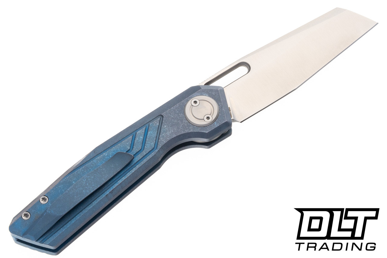 ★ゆう★新品　LOHEN FOODY CODE REVER CORT Vosteed Xeno - Vanchor Lock - Blue Titanium - Satin Vanax Blade