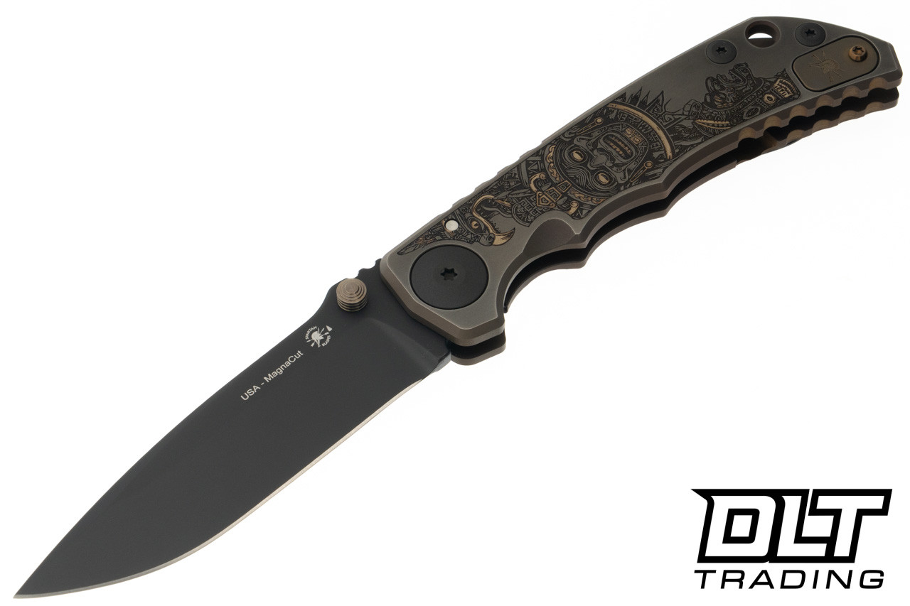 Spartan Blades Spartan Harsey - Aztec - Black MagnaCut Blade - DLT