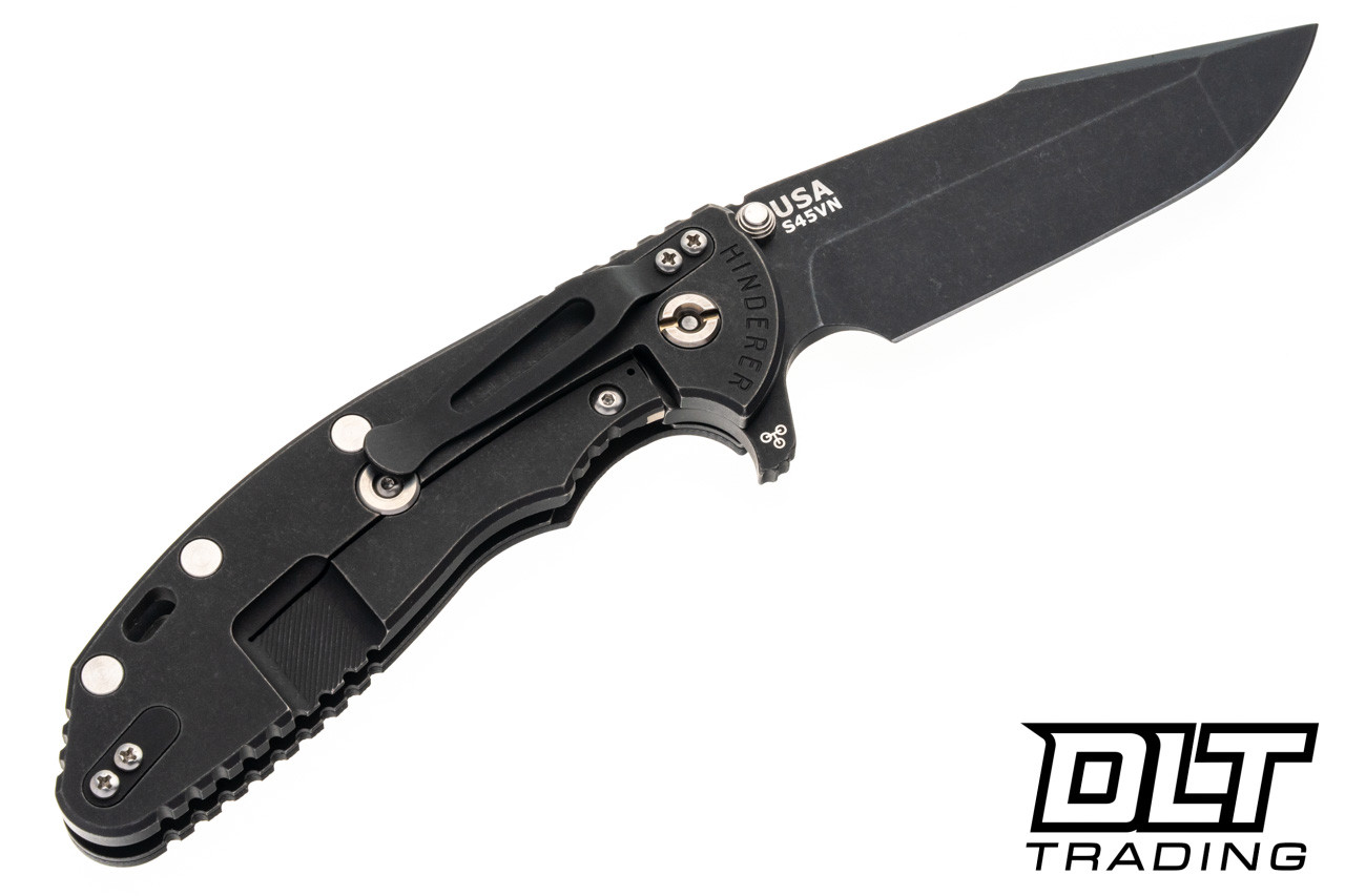 黒マント様 未使用 HOLMENKOL SUPER PRO PLUS Hinderer XM-24 Harpoon Spanto S45VN - Battle Black DLC - Black G