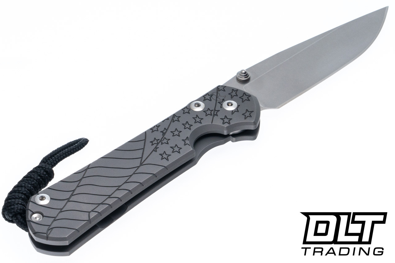 Chris Reeve Large Sebenza 31 - Glass Bead Blasted - CGG Forever