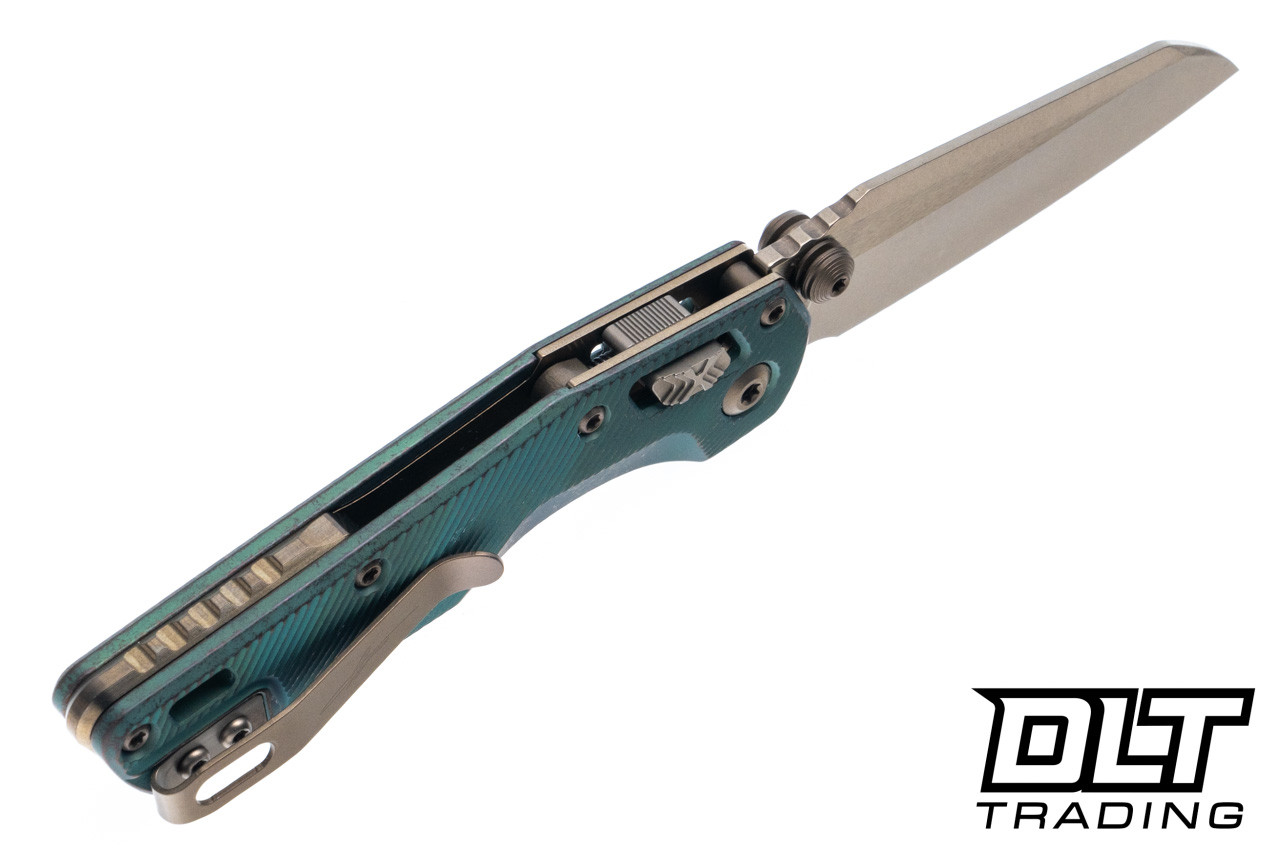 mi-miです☆ Microtech 210M-13FLMS2 MSI Mini Ram-Lok - Antique Green Fluted