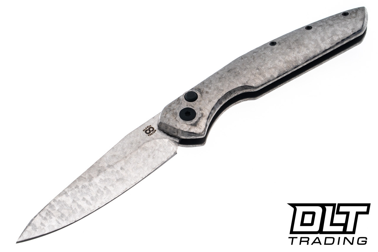 Olamic Cutlery Aura - Frosty Blade - Frosty Titanium - Aphotic