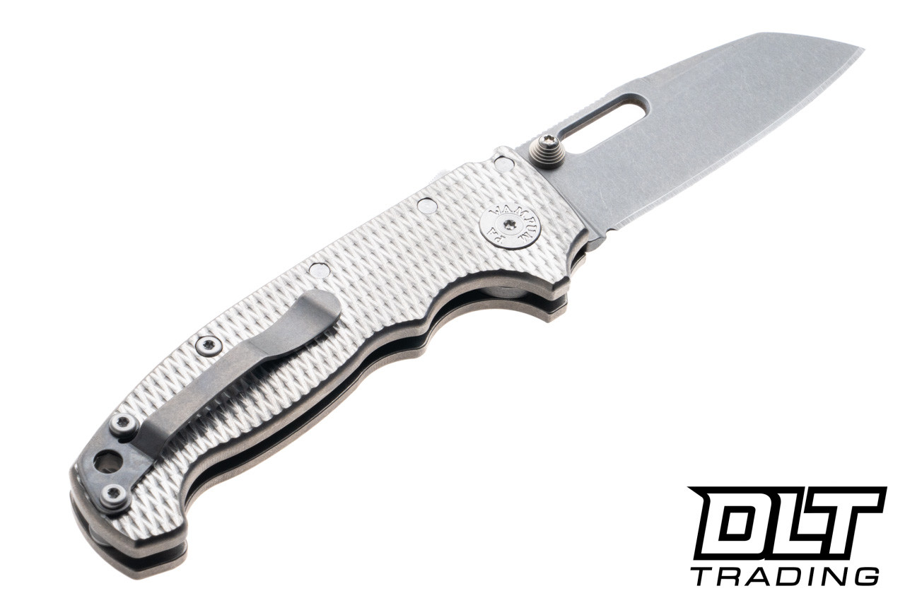 Demko MG AD20 Slim Cru-Wear - Shark Foot - Textured Titanium - DLT