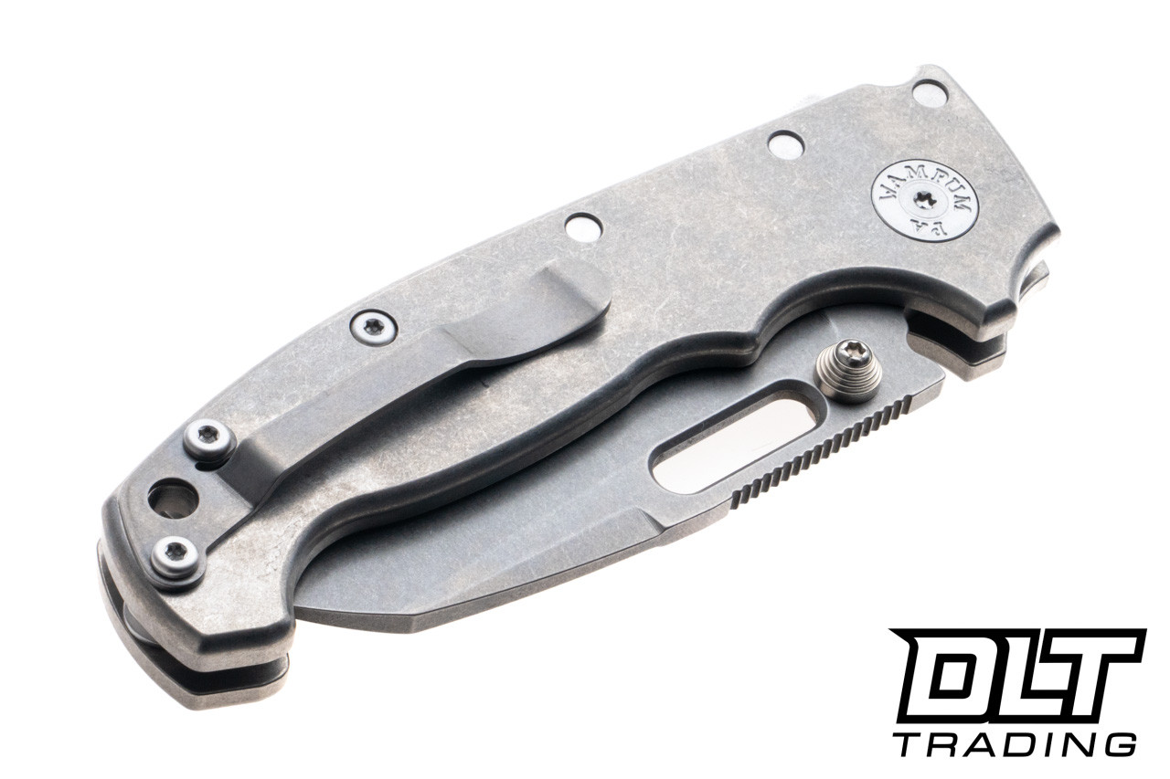 Demko MG AD20 Slim Cru-Wear - Shark Foot - Smooth Titanium - DLT
