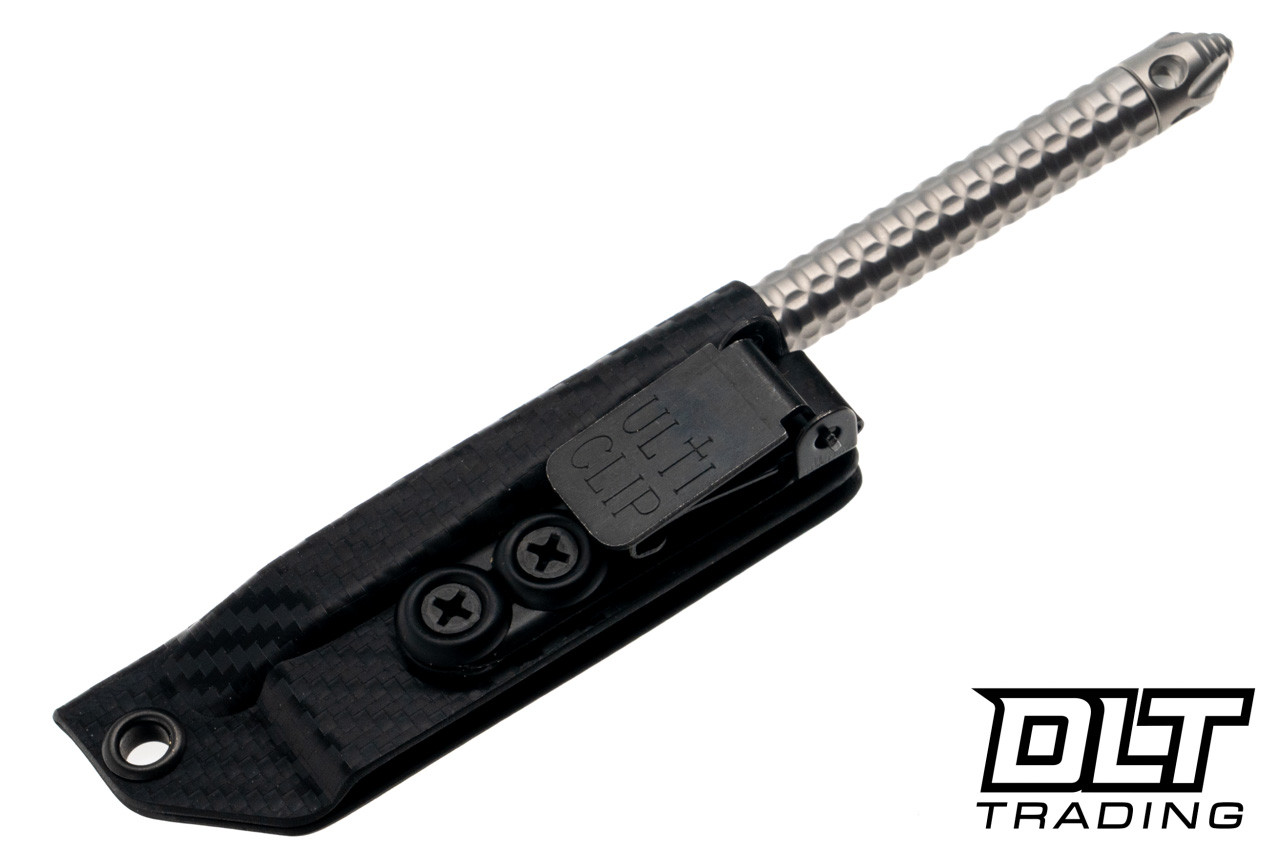 Microtech 112M-7 Mini TAC-P - Bead Blasted with Glass Breaker - DLT Trading