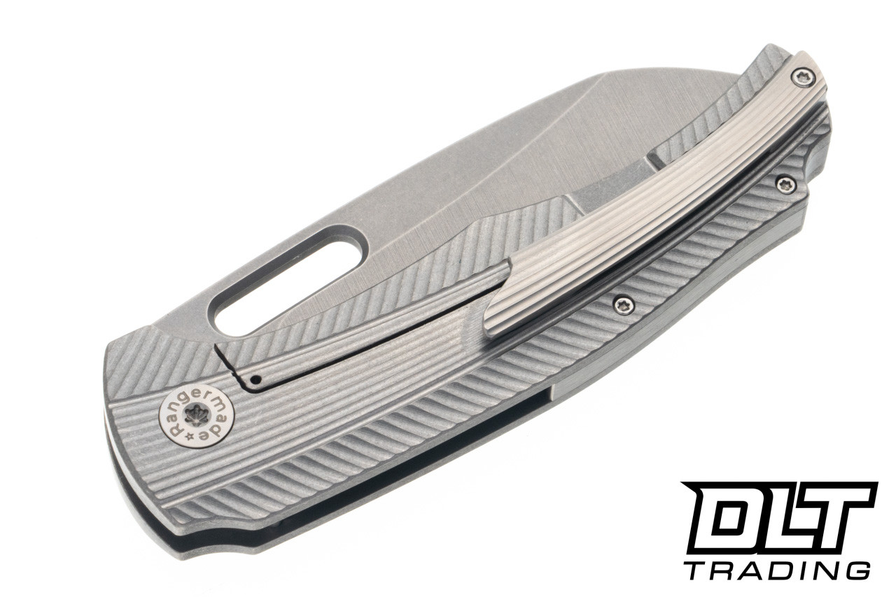Rangermade Knife & Tool OBJ-1 - Titanium Handle - Sheepsfoot