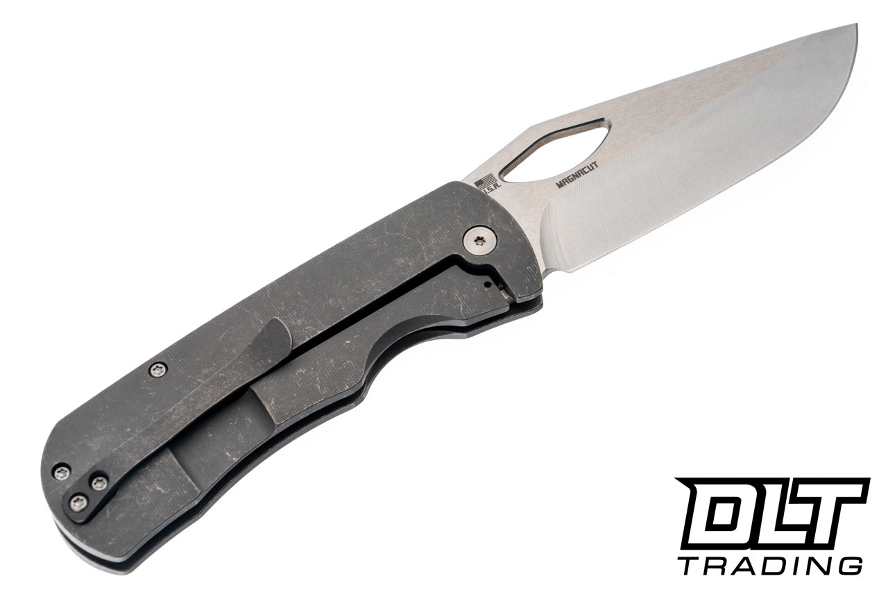 テノン McNees Dixon MagnaCut - Atomic Stonewash Titanium - Satin Hardware
