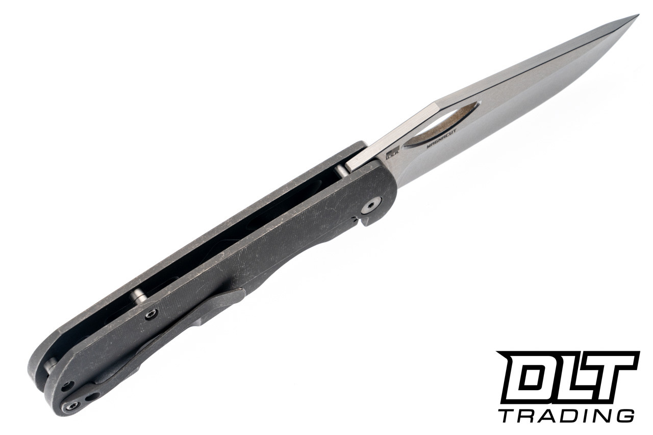 McNees Dixon MagnaCut - Atomic Stonewash Titanium - Satin Hardware