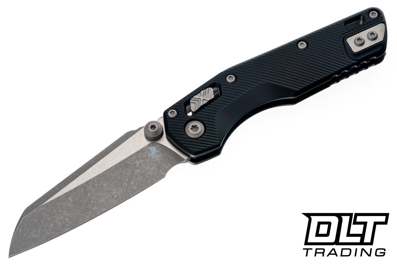 Microtech MSI Mini Ram-Lok - Black Fluted Handle - Apocalyptic